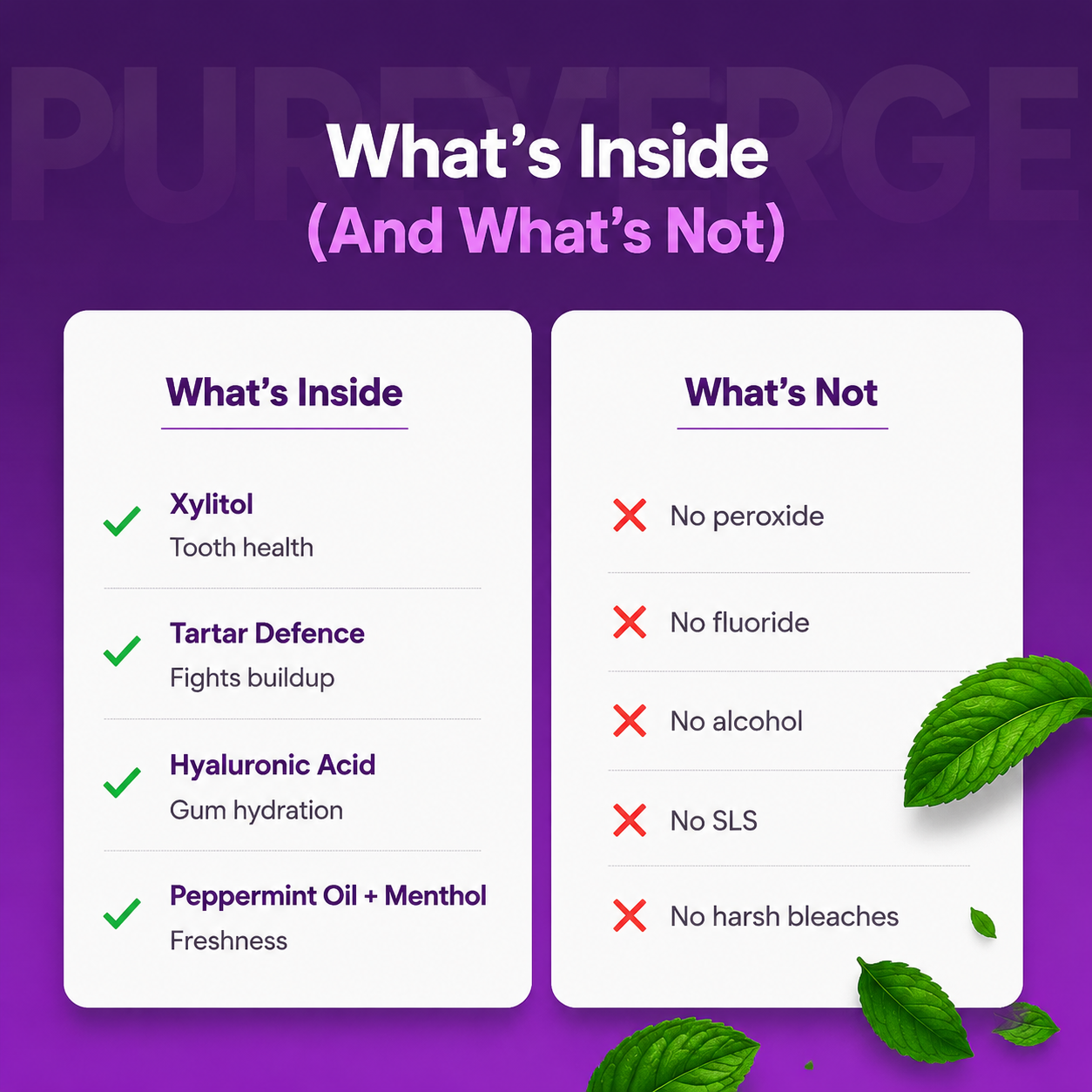 PureVerge© Purple Mouthwash