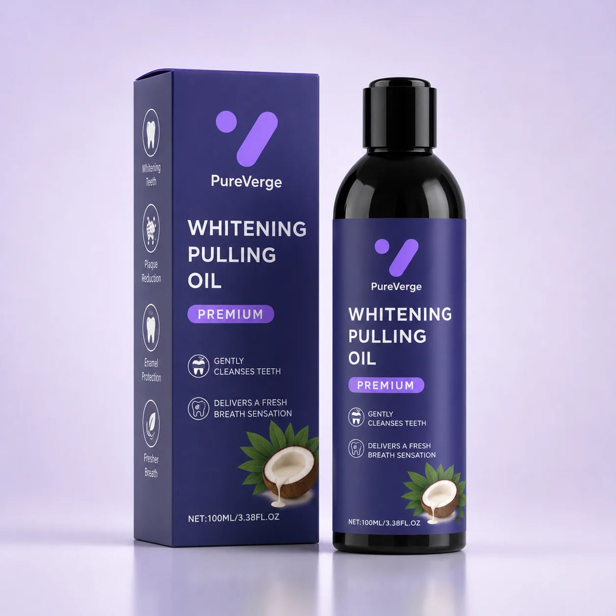 PureVerge® Whitening Coconut Pulling Oil