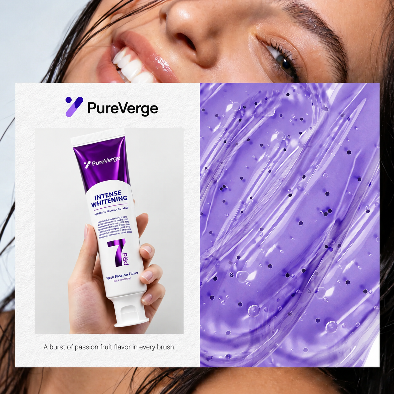 PureVerge© 7 Pro Purple Whitening Toothpaste