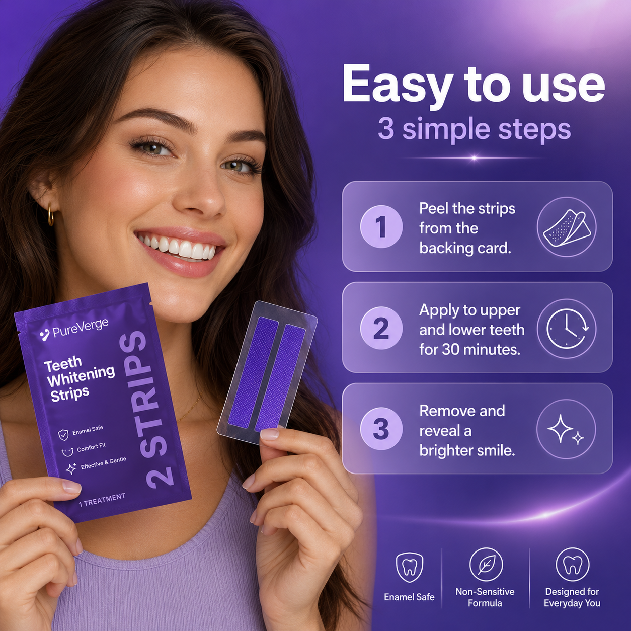 PureVerge® Whitening Strips