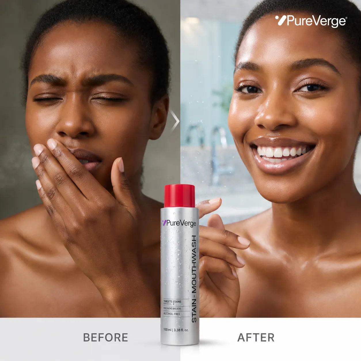 PureVerge© Stain Whitening Mouthwash