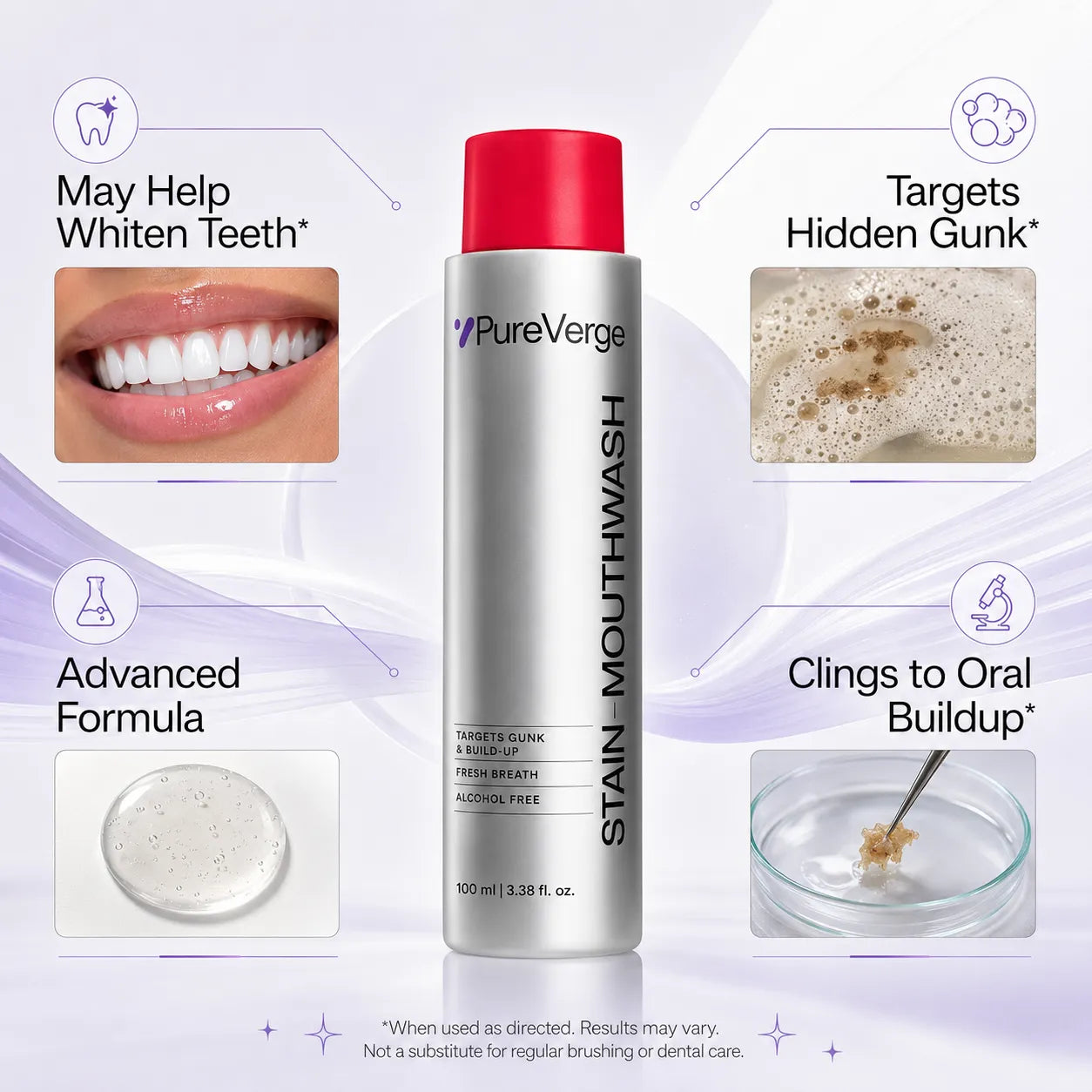 PureVerge© Stain Whitening Mouthwash