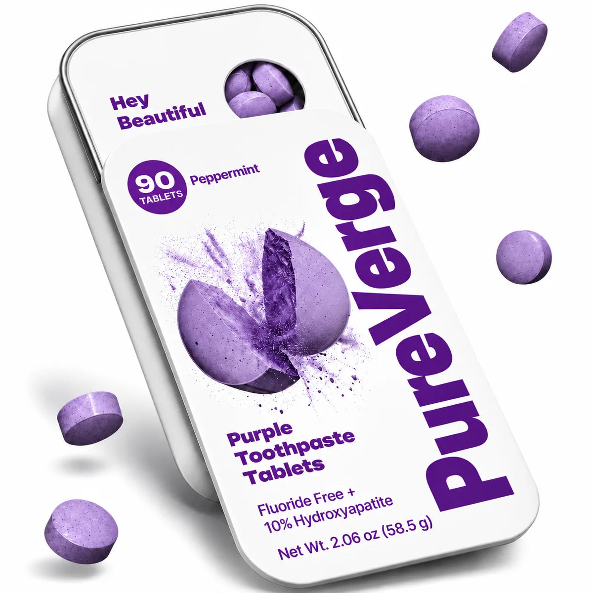 PureVerge® Hydroxyapatite Toothpaste Tablets
