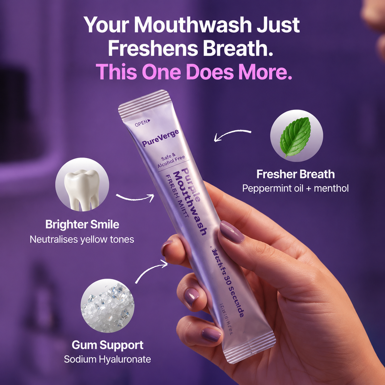 PureVerge© Purple Mouthwash