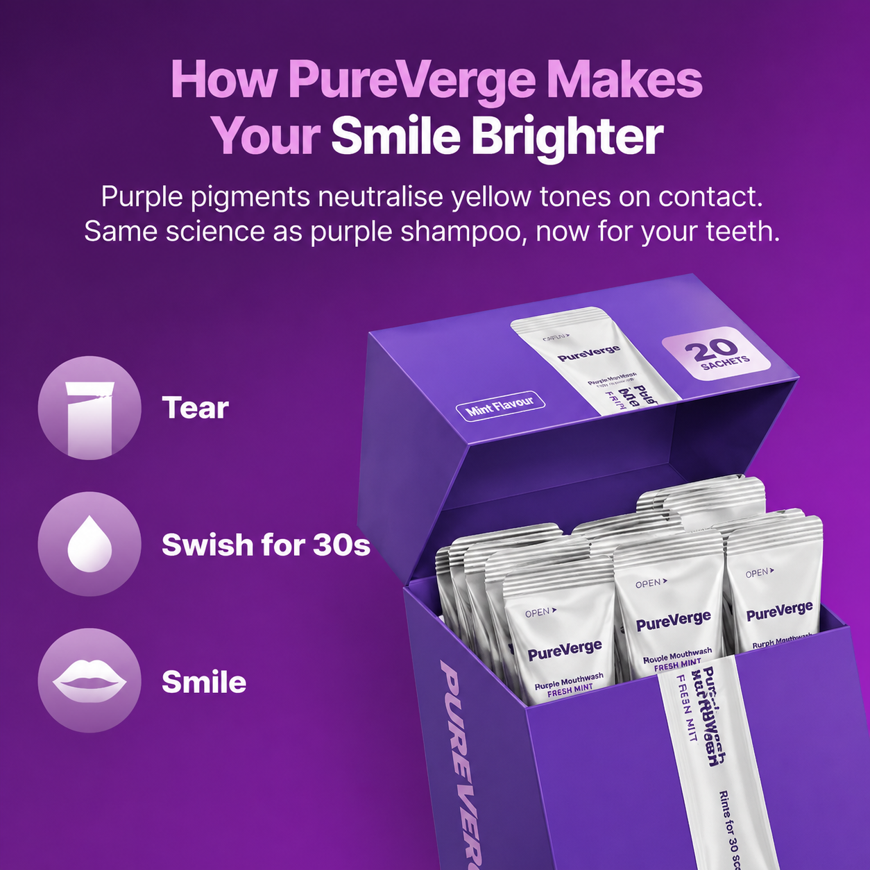PureVerge© Purple Mouthwash