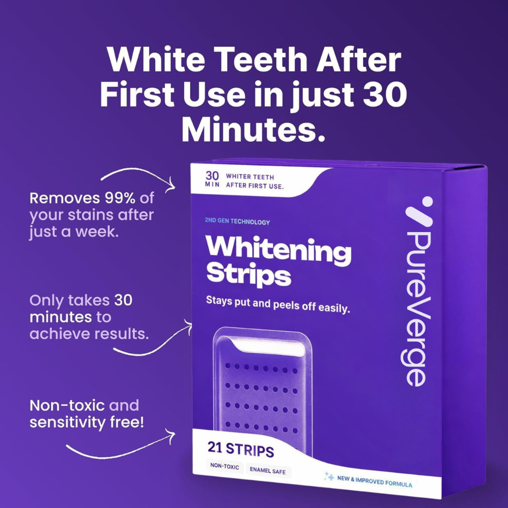 PureVerge© Whitening Strips