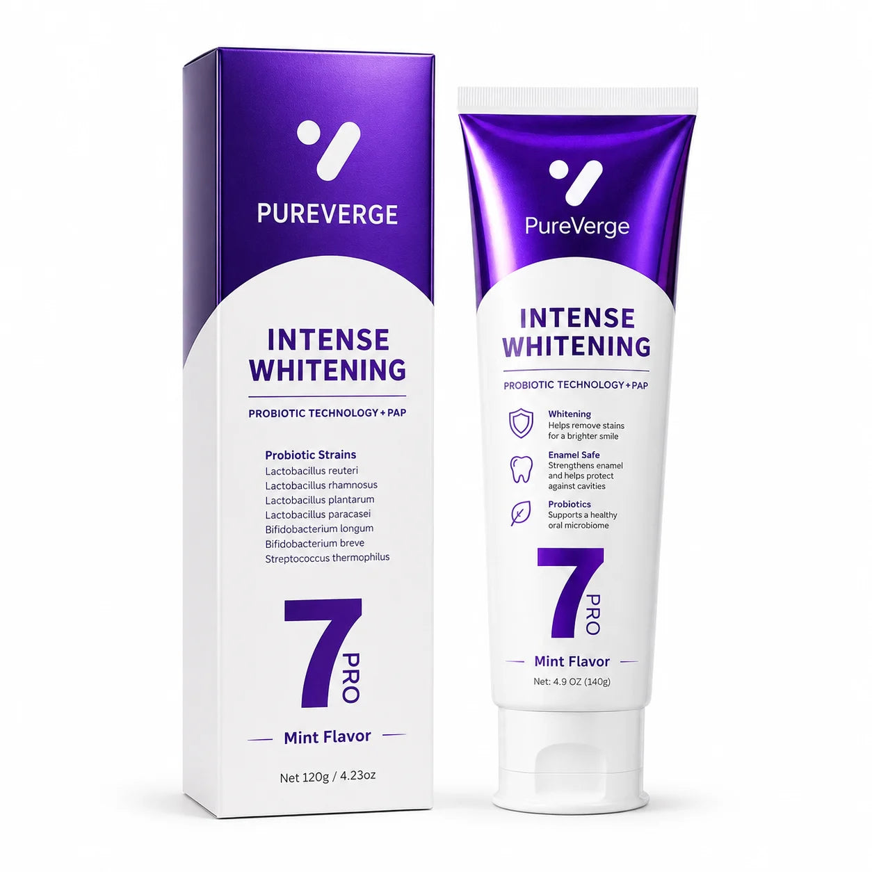 PureVerge® 7 Pro Purple Whitening Toothpaste