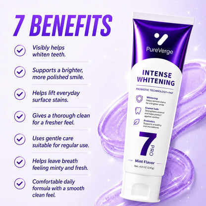PureVerge® 7 Pro Purple Whitening Toothpaste